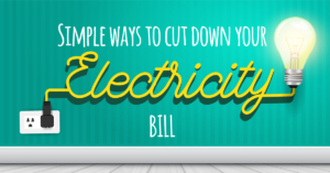 cut your electric bill